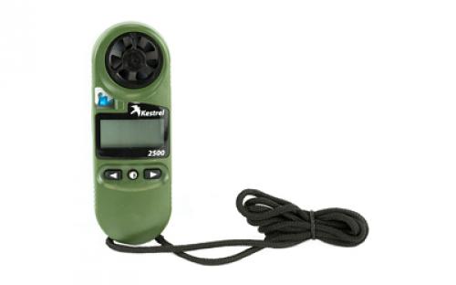 Kestrel 2500NV, Weather Meter, Digital Altimeter, Night Vision Backlight, OD Green Finish 0825NV