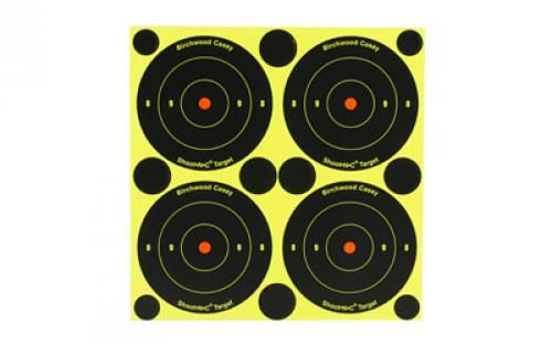 Birchwood Casey Shoot-N-C Target, Round Bullseye, 3, 48 Targets BC-34315