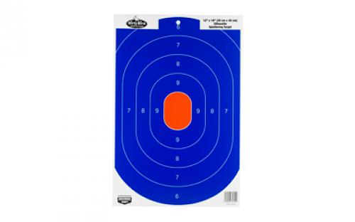 Birchwood Casey Dirty Bird 12 x 18 Blue/Orange Silhouette Target, 8 Targets BC-35718