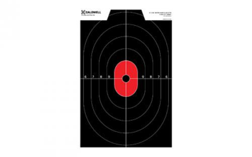 Caldwell Center Mass Target, Orange/Black, 8-Pack 1175522