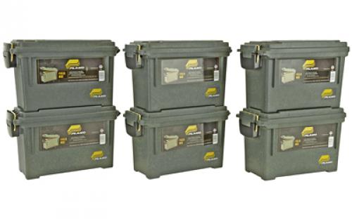 Plano Ammunition Can, Hard Case, OD Green Finish, 6/Pack 131200