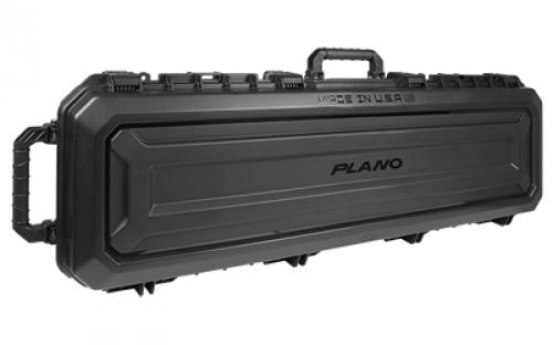 Plano All Weather 2, 52 Long Gun Hard Case, Lockable Latches, Customizable Foam, 52.8X15.6X 8.7, Black PLA11852