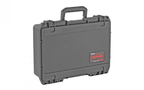 SKB Sports iSeries, Single Handgun, Polypropylene Copolymer Resin, Black Color, 12.00 L x 8.00 W x 3.25 D 3I-1208-3B-C