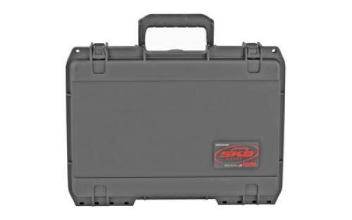 SKB Sports iSeries, Single Handgun, Polypropylene Copolymer Resin, Black Color, 12.00" L x 8.00" W x 3.25" D 3I-1208-3B-C