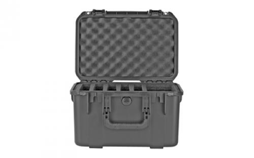 SKB Sports iSeries, Five Handgun, Polypropylene Copolymer Resin, Black Color, 16.00" L x 10.00" W x 10.00" D 3I-1610-10B-M