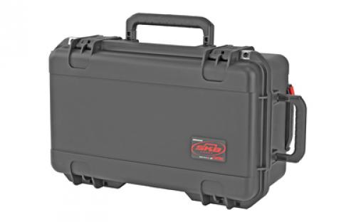 SKB Sports iSeries, Six Handgun, Polypropylene Copolymer Resin, Black Color, 20.40" L x 11.40" W x 7.50" D 3I-2011-7B-M
