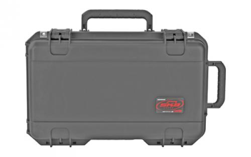 SKB Sports iSeries, Six Handgun, Polypropylene Copolymer Resin, Black Color, 20.40" L x 11.40" W x 7.50" D 3I-2011-7B-M