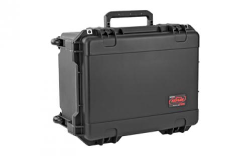 SKB Sports iSeries, Eight Handgun, Polypropylene Copolymer Resin, Black Color, 20.50 L x 15.50 W x 10.00 D 3I-2015-10B-M