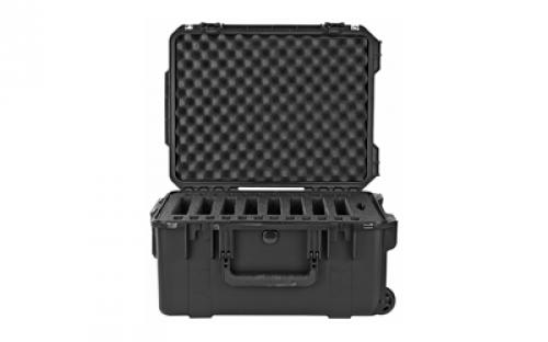 SKB Sports iSeries, Eight Handgun, Polypropylene Copolymer Resin, Black Color, 20.50" L x 15.50" W x 10.00" D 3I-2015-10B-M