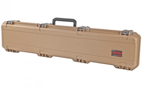 SKB Sports iSeries, Single Rifle, Rifle Case, Polypropylene Copolymer Resin, Tan Color, 49.00" L x 9.00" W x 5.00" D 3I-4909-SR-T