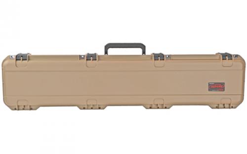 SKB Sports iSeries, Single Rifle, Rifle Case, Polypropylene Copolymer Resin, Tan Color, 49.00" L x 9.00" W x 5.00" D 3I-4909-SR-T