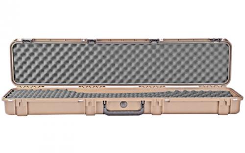 SKB Sports iSeries, Single Rifle, Rifle Case, Polypropylene Copolymer Resin, Tan Color, 49.00" L x 9.00" W x 5.00" D 3I-4909-SR-T