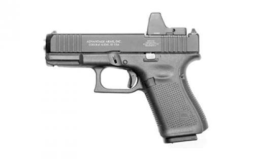 Advantage Arms Conversion Kit, 19-23G5-MOD-CA, 22 LR, 4.02 Barrel, Fits Glock 19/23 Gen 5, Optics Ready, Black, Fixed Sights, 10 Rounds, 2 Magazines, California Compliant AAC19-23G5-MOD-CA