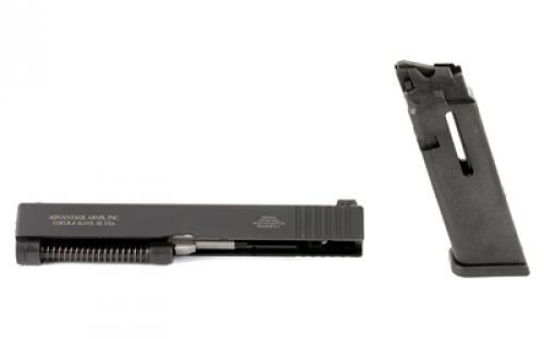 Advantage Arms Conversion Kit, 22LR, 4.49 Barrel, Fits Glock 20/21 Gen 4, With Range Bag, Black Finish, 10Rd, 1-10Rd Magazine AAC20-21G4