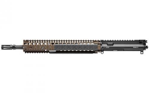 Daniel Defense M4A1 Upper Receiver, 223 Rem/556NATO, 14.5 Barrel (16 OAL with Pinned Brake), Carbine Length Gas System, 1:7 Twist, M4 12.0 Rail, Flat Dark Earth Finish, Fits AR 23-004-13150