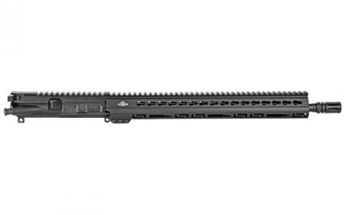 Luth-AR 16" Lightweight Barrel Complete Upper Receiver, 223 Remington, Black Finish, 15" Palm Handguard Keymod, 1:9 Twist, Complete Barrel Assembly w/BCG, Fits AR-15 BAA3-L16