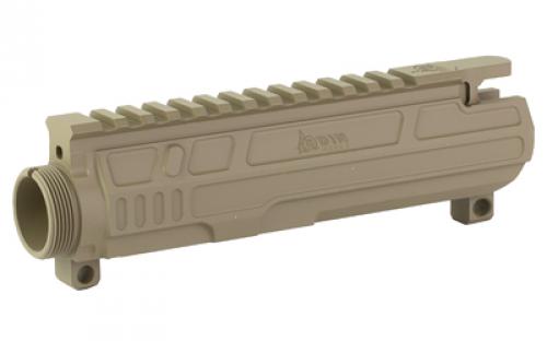 Odin Works Billet Upper Receiver, Flat Dark Earth, Fits AR-15, NO Forward Assist, Low Profile Brass Deflector, Dust Cover Included UPPER-ODIN-BILLET-1-FDE