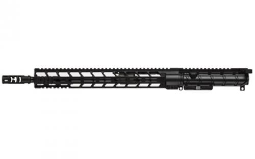 Primary Weapons Systems MK116 MOD 2-M, Upper Receiver, 223 Wylde, 16.1 Barrel, Triad30 Muzzle Device, Anodized Finish, Black, Radian Raptor Charging Handle, MLOK Handguard, Fits AR-15 2M116UF01-1F