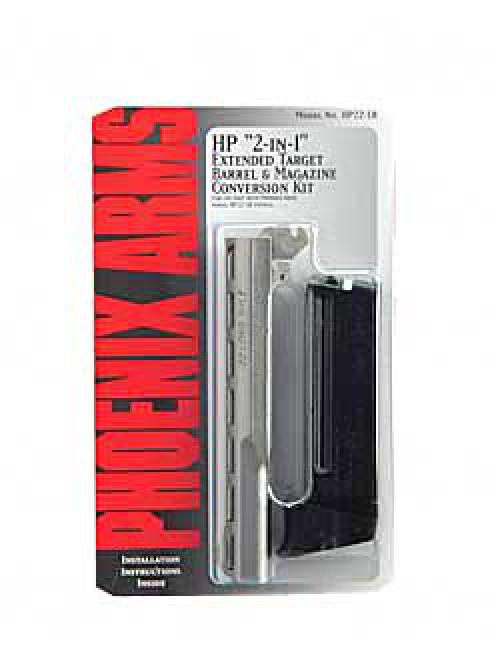 Phoenix Conversion Kit, 22LR, 5 Barrel, Fits HP22/HP22A Nickel HP22BBLN