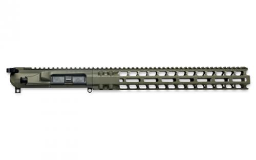 Radian Weapons Complete Upper, 223 Wylde, 14.5 Pinned (16 OAL) Barrel, 1:8 Twist, SilencerCo ASR Flash Hider, Mid Length Gas, 14 MLOK Handguard, Radian Raptor-SD Charging Handle, Radian Enhanced Bolt Carrier Group, Cerakote Finish, Olive Drab Green, Fits AR-15 R0467