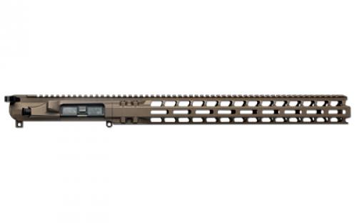 Radian Weapons Upper/Handguard Set, Cerakote Finish, Brown, Fits AR-15, Includes 17 MLOK Handguard, Radian Raptor-SD Charging Handle R0612