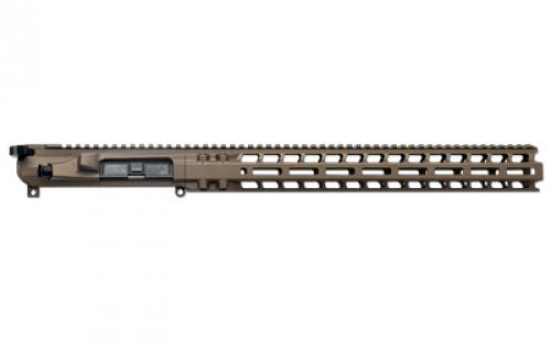 Radian Weapons Upper/Handguard Set, Cerakote Finish, Brown, Fits AR-15, Includes 15.5 MLOK Handguard, Radian Raptor-SD Charging Handle R0619