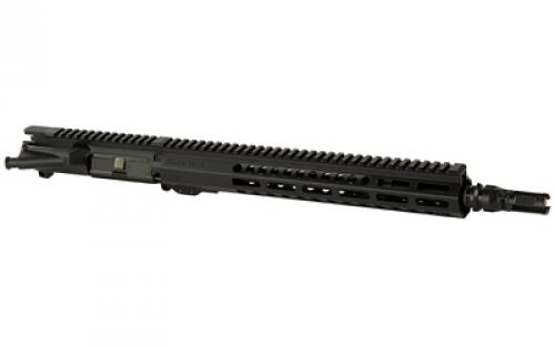 Sons of Liberty Gun Works EXO3 Complete Upper, 223 Remington/556NATO, 13.7" Pinned (16" OAL) Combat Barrel, QPQ Finish, Black, 13" EXO3 M-LOK Handguard, A2 Flash Hider EXO3UPPER-13.7-556