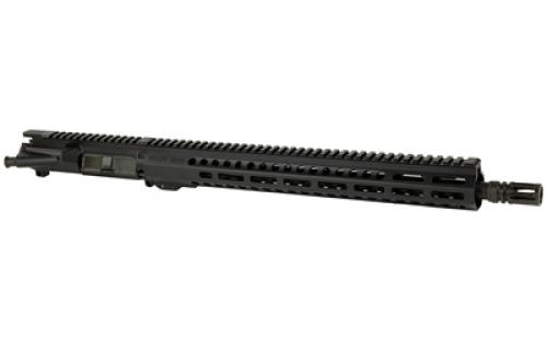 Sons of Liberty Gun Works EXO3 Complete Upper, 300 Blackout, 16" Combat Barrel, 1:7" Twist, QPQ Finish, Black, 15" EXO3 M-LOK Handguard, A2 Flash Hider EXO3UPPER-16-300
