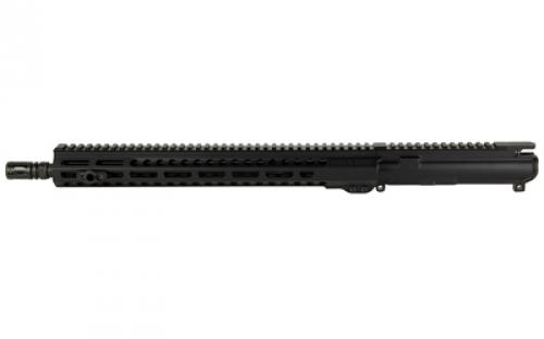 Sons of Liberty Gun Works EXO3 Complete Upper, 300 Blackout, 16" Combat Barrel, 1:7" Twist, QPQ Finish, Black, 15" EXO3 M-LOK Handguard, A2 Flash Hider EXO3UPPER-16-300