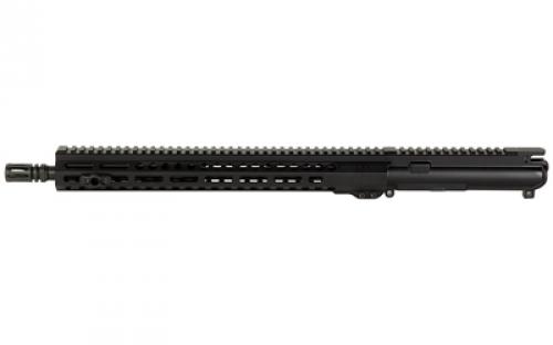 Sons of Liberty Gun Works EXO3 Complete Upper, 223 Remington/556NATO, 16 Combat Barrel, QPQ Finish, Black, 15 EXO3 M-LOK Handguard, A2 Flash Hider EXO3UPPER-16-556