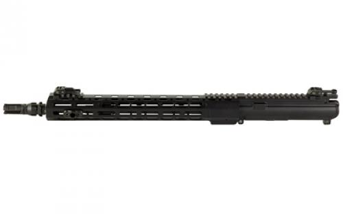 Sons of Liberty Gun Works Swampfox Complete Upper, 223 Remington/556NATO, 14.7" Pinned (16" OAL) Lightweight Combat Barrel, QPQ Finish, Black, 14" LT M76 Handguard w/Ti Nut, M-LOK, P/W NOX Flash Hider SWAMPFOXUPPER