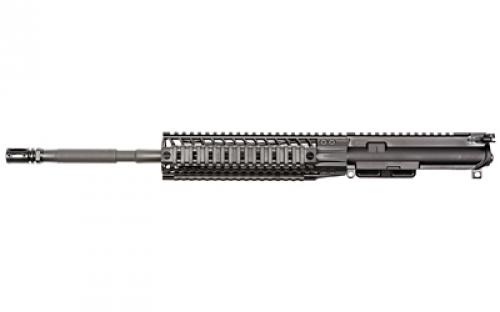 Spike's Tactical Complete Upper Receiver, 223 Rem/556 NATO, 16 Chrome Lined Barrel, 1:7 Twist, Fits AR Rifles, Flat Top Receiver, Quad Rail Handguard, Black Finish STU5025-R9S