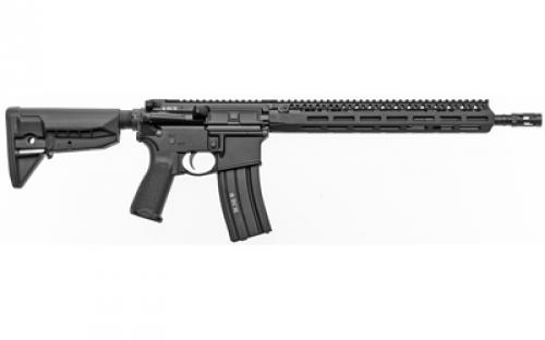 Bravo Company RECCE-14 MCMR Carbine, Semi-automatic Rifle, 223 Remington/556NATO, 14.5" Pinned (16" OAL), 1:7 Twist,  Anodized Finish, Black, BCMGUNFIGHTER Mod 3 Pistol Grip, BCM MCMR-13 Free Float Handguard, BCM Mod 1 Compensator, 30 Rounds, 1 Magazine 780-750