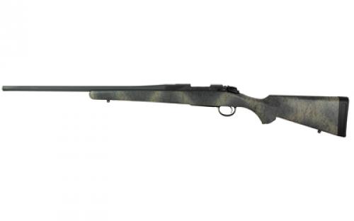 Bergara B-14 Wilderness Series Hunter, Bolt Action Rifle, 7MM PRC, 22 Barrel, Fluted Bolt, Cerakote Finish, Sniper Gray, Wilderness Synthetic Stock, Hinged Floor Plate, 3 Rounds, Right Hand 14LM1113