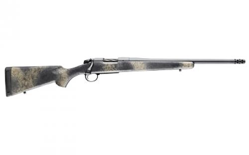 Bergara B-14 Wilderness Series Ridge, Bolt Action Rifle, 7MM PRC, 22 Threaded Barrel, Threaded 5/8x24, Omni Muzzle Brake, Cerakote Finish, Sniper Gray, Wilderness Synthetic Stock, Hinged Floor Plate, 3 Rounds, Right Hand 14LM5113