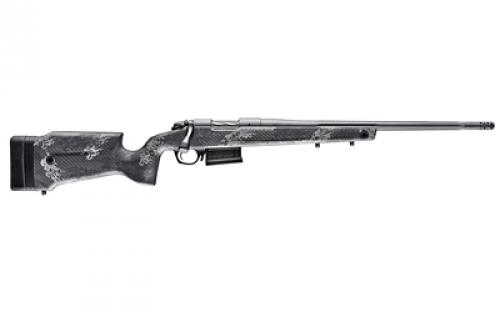 Bergara Premier Series, Crest, Bolt Action Rifle, 7MM PRC, 22 Barrel, Threaded 5/8x24, Omni Muzzle Brake, Fluted Bolt, Cerakote Finish, Sniper Gray, Monte Carlo Carbon Fiber Stock, 5 Rounds, 1 AICS Style Magazine, Right Hand 14LM7513
