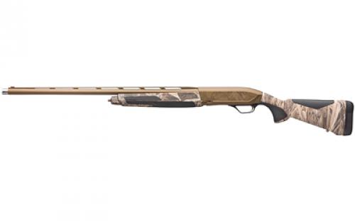 Browning Maxus II Stalker, Semi-automatic Shotgun, 12 Gauge, 3.5 Chamber, 28 Vent Rib Barrel, Cerakote Finish, Burnt Bronze, Mossy Oak Shadow Grass Habitat Stock, Includes 3 Choke Tubes - Improved Cylinder, Modified & Full Invector, Right Hand, 4 Rounds 011705204