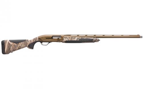 Browning Maxus II Stalker, Semi-automatic Shotgun, 12 Gauge, 3.5" Chamber, 28" Vent Rib Barrel, Cerakote Finish, Burnt Bronze, Mossy Oak Shadow Grass Habitat Stock, Includes 3 Choke Tubes - Improved Cylinder, Modified & Full Invector, Right Hand, 4 Rounds 011705204
