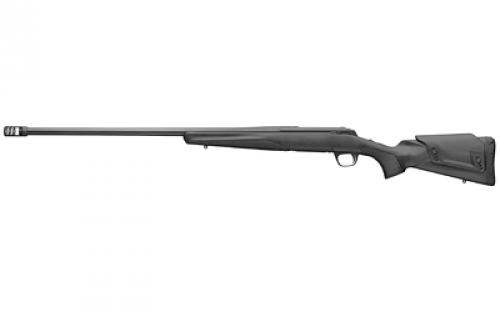 Browning X-Bolt, Stalker LR, Bolt Action Rifle, 6.8 Western, 26 Barrel, 5/8X24 Threaded, Muzzle Brake, Matte Finish, Black, Composite Stock, 3 Rounds, 1 Magazine 035528299
