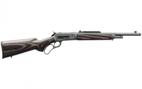 Chiappa Firearms 1886 Wildlands Take Down, Lever Action Rifle, 45-70 Government, 18.5 Threaded Barrel, 5/8x24, Cerakote Finish, Gray, Gray Laminate Stock, Fiber Optic Front Sight & Skinner Picatinny Rail with Rear Peep Sight, 4 Rounds 920.411
