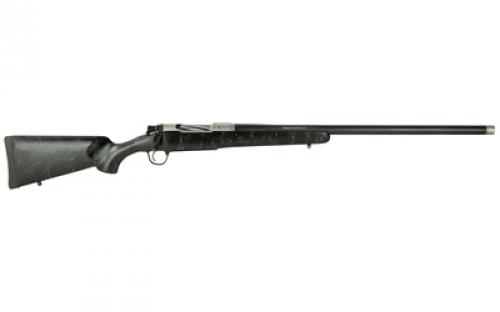 Christensen Arms Ridgeline, Bolt Action Rifle, 300PRC, 26" Threaded Carbon Fiber Wrapped Barrel, 5/8x24 Stainless Radial Muzzle Brake, Stainless Steel Receiver, Carbon Fiber Composite Stock, Black with Gray Webbing, 3 Rounds 801-06051-00