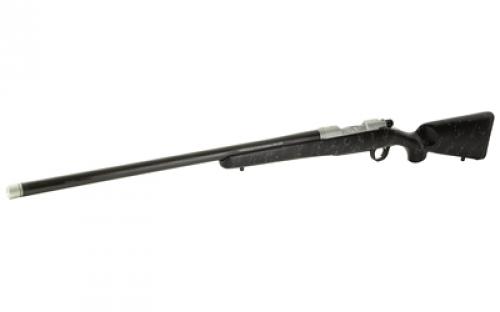 Christensen Arms Ridgeline, Bolt Action Rifle, 300PRC, 26" Threaded Carbon Fiber Wrapped Barrel, 5/8x24 Stainless Radial Muzzle Brake, Stainless Steel Receiver, Carbon Fiber Composite Stock, Black with Gray Webbing, 3 Rounds 801-06051-00