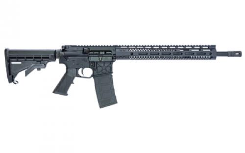 WATCHTOWER - F-1 FDR Stars, Semi-automatic Rifle, AR, 223 Wylde, 16 Barrel, Stars and Strips Receiver Relief Cut, Anodized Finish, Black, 13.7 M-Lok Handguard, A2 Grip, Collapsible Stock, 30 Rounds, 1 Magazine FDR-BLK-SS