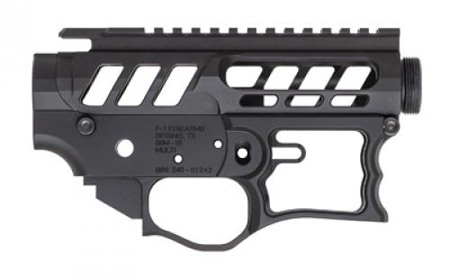 WATCHTOWER - F-1 UDR-15, 3g Type 2, Semi Automatic Lower/Upper Set,223 Remington/556Nato, Anodized Finish, Black, Skeletonized Relief Cuts, Oversized Trigger Guard UDR-15-3G-2-SET