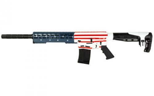 Garaysar Fear 116, Semi-automatic Shotgun, AR, 12 Gauge, 20 Barrel, American Flag Finish, 4 Rounds, BLEM (Bad Finish) GAR-FEAR-116-USA