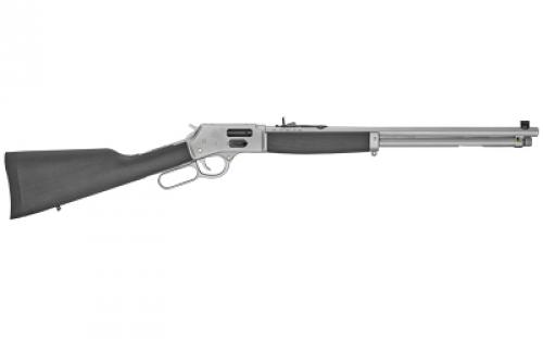Henry Repeating Arms All Weather Lever Action, Side Gate .357 Magnum, .38 Special, 20" Round Barrel, Hard Chrome Plated Steel Barrel and Receiver, Stained Hardwood Stock, Adjustable Sights, 10Rd H012GMAW