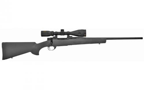 Howa 1500, Bolt Action Rifle, 308 Winchester, 22 Threaded Barrel, Black Hogue Stock, Right Hand, 4-12x40 Scope Included, 4 Round Mag, Manual Safety HGP2308B