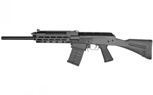 JTS Group M12AK-T1, Semi-automatic, AK, 12 Gauge 3, 18.7 Barrel, Cylinder Choke, Black Color, Polymer Grip and Fixed Stock, Aluminum Forearm with M-LOK Slots, 5Rd, 2 Magazines M12AK-T1