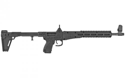 Kel-Tec Model Sub 2K Gen 2, 9 Carbine, Semi-automatic Rifle, 9MM, 16.1" Barrel, Blue Finish, Black Stock, Adjustable Sights, 15Rd, For Glock OEM 19 Magazine SUB2K9GLK19BBLKHC