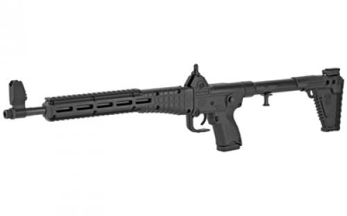 Kel-Tec Model Sub 2K Gen 2, 9 Carbine, Semi-automatic Rifle, 9MM, 16.1" Barrel, Blue Finish, Black Stock, Adjustable Sights, 15Rd, For Glock OEM 19 Magazine SUB2K9GLK19BBLKHC
